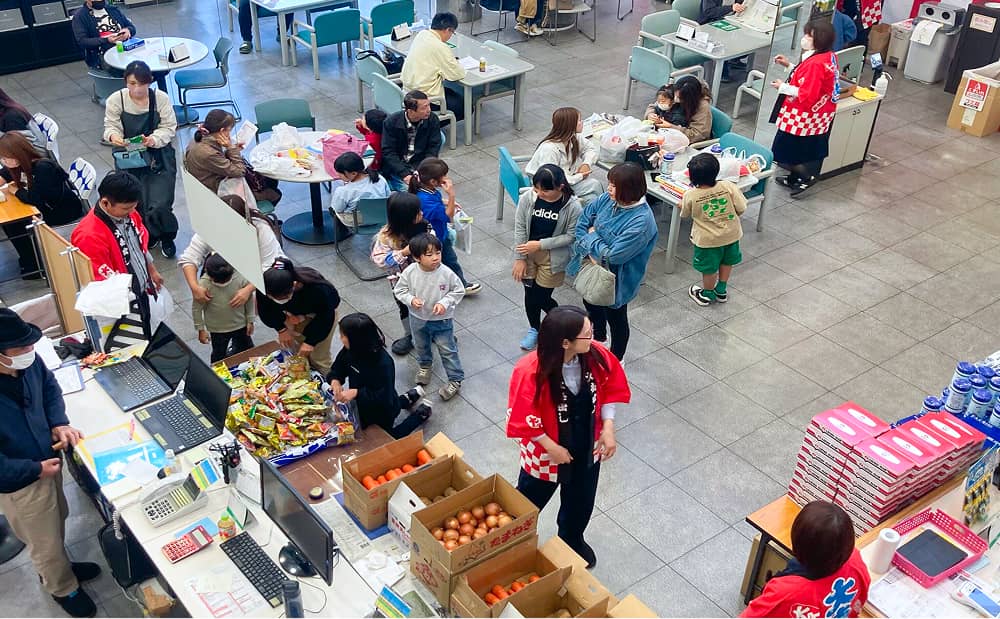 お客様感謝祭の一コマ
